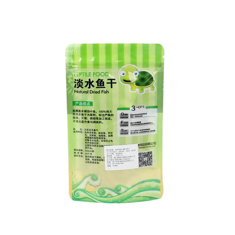 Fish Freshwater Dried Fishes, Feed Water, Turtles, Brazilian Tortoise, Pet Supplement, 250 bag