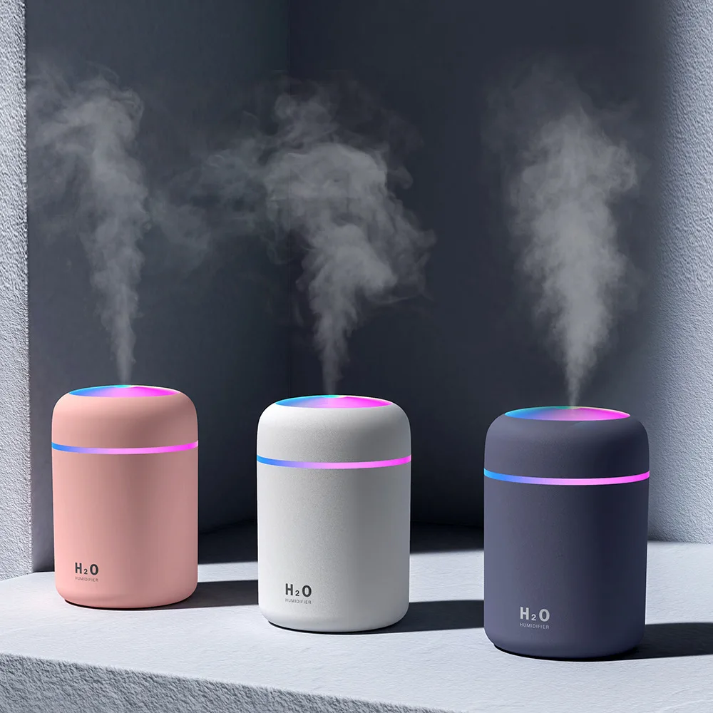 Dropshipme Air Defuser Humidifier Essential Oil Diffuser Ultrasonic Fragrance Sleep Atomizer for Home Car Office Air Freshener